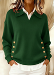 Rita | Camisola com decote em V e gola