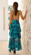 Vestido Longo Elegante feminino