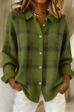 Benedita | Cardigan aos quadrados