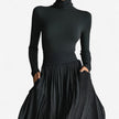 Raquel | Vestido maxi de cintura subida